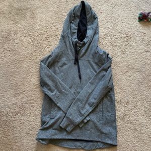 Lululemon heathered black hoodie
